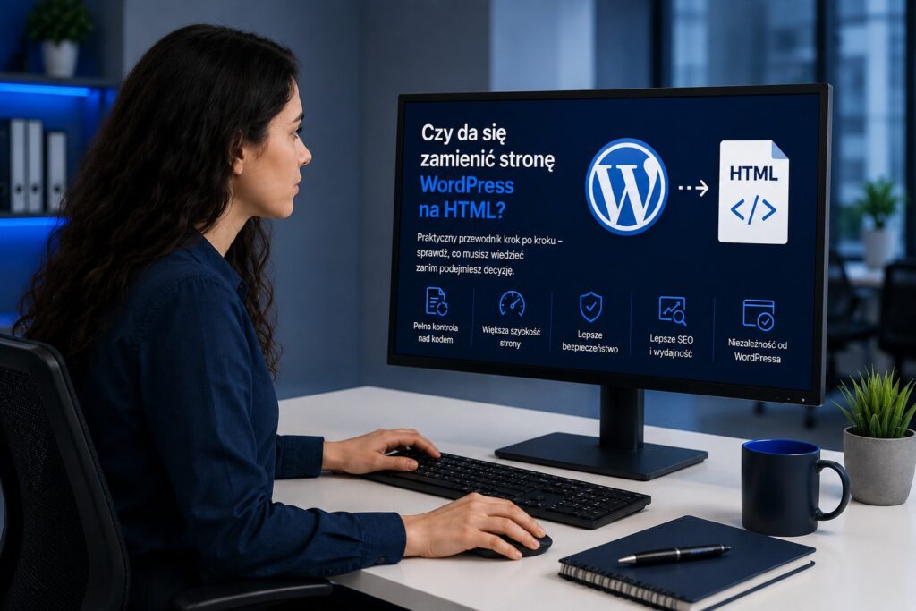 Czy da się zamienić stronę WordPress na HTML? Praktyczny przewodnik