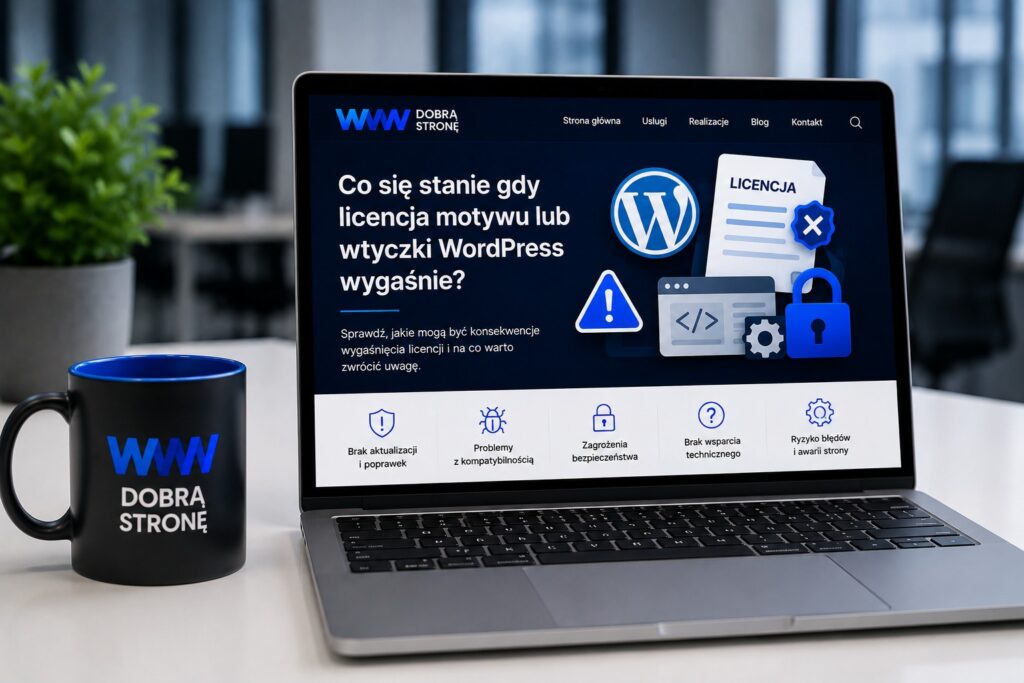 Co się stanie gdy licencja motywu lub wtyczki WordPress wygaśnie?