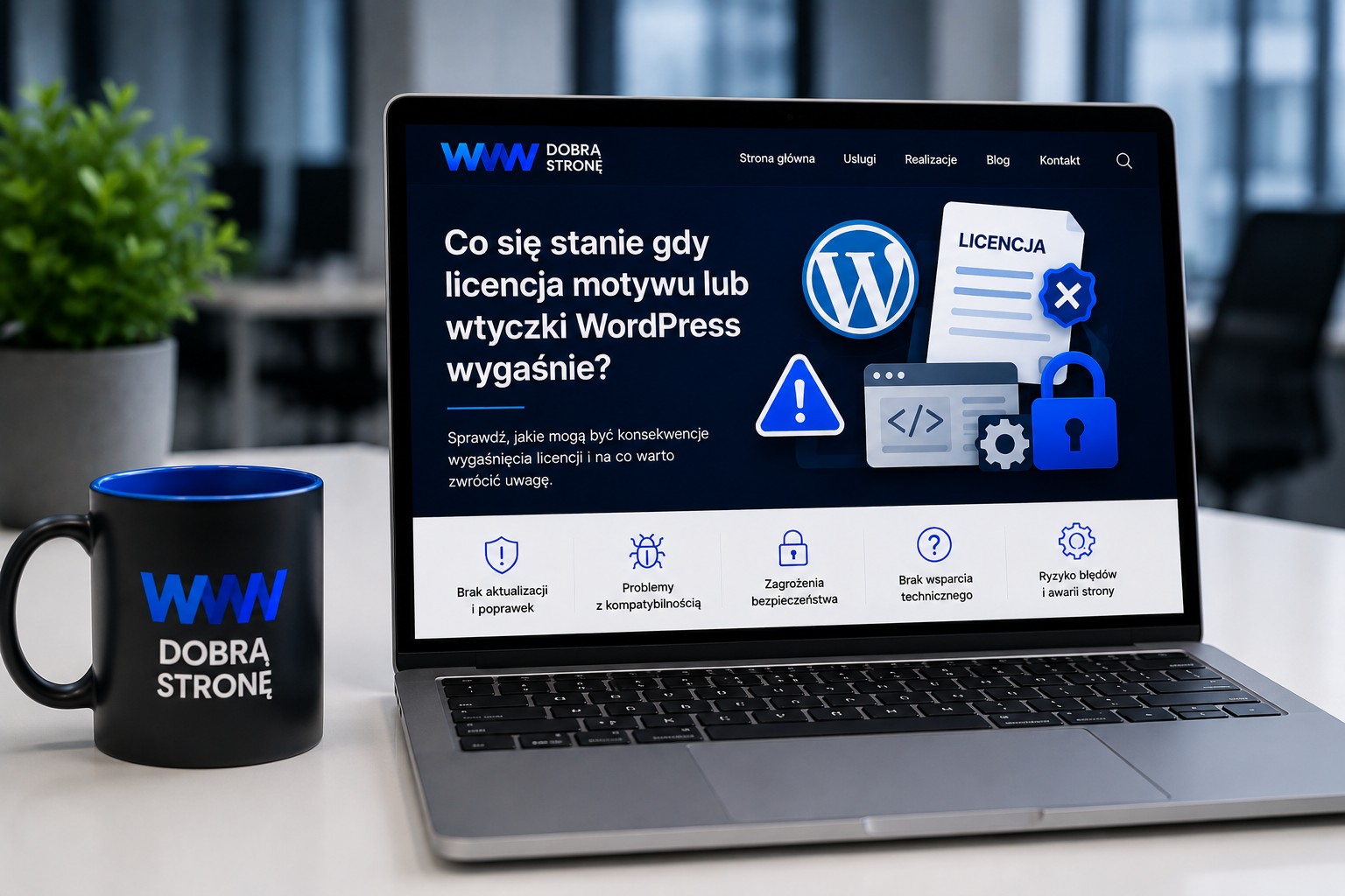 Co się stanie gdy licencja motywu lub wtyczki WordPress wygaśnie?