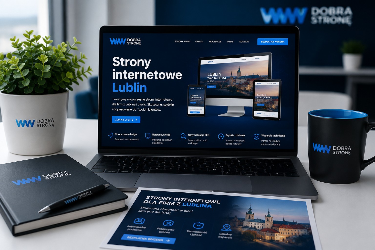 Strony internetowe Lublin dla Twojej firmy