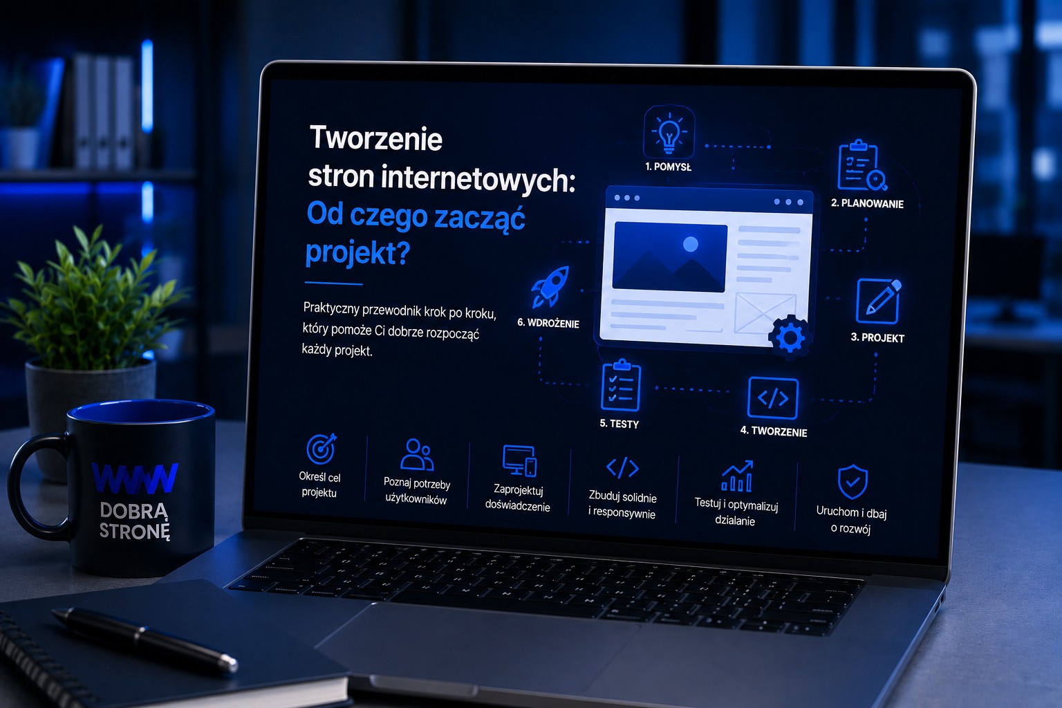 Tworzenie stron internetowych: Od czego zacząć projekt?